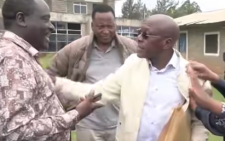 Onyonka steps in as Khalwale shoves off Kakamega CEC’s shirt in altercation