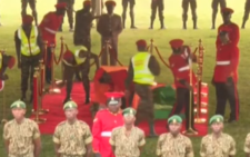 Police struggle to contain surging crowds at Raila’s body viewing in Kisumu