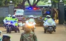 Raila’s body arrives at JOOUST for funeral service