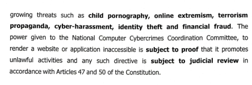 Part of the press release by government spokesperson. PHOTO/Screengrab by People Daily Digital