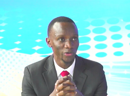 Ken Babu during the morning interview. PHOTO/Screengrab by People Daily Digital.