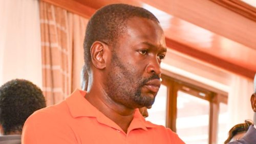 Nairobi Senator Edwin Sifuna. PHOTO/@AzimioTV/Facebook