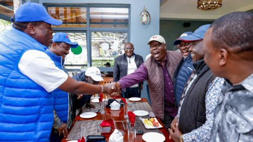 United Opposition leaders during a past event: PHOTO/@EugeneLWamalwa/X