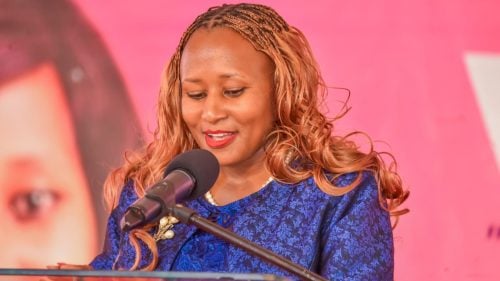 Kirinyaga Woman Representative Njeri Maina at a past event. PHOTO/@Hon_Njeri_Maina/X