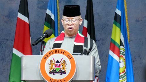 Government Spokesperson Isaac Mwaura speaks during a past event. PHOTO/https://www.facebook.com/senisaacmwaura