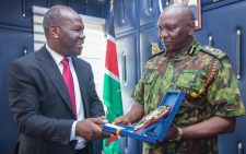 IG Kanja meets salaries commission team a day after ruling on police recruitment