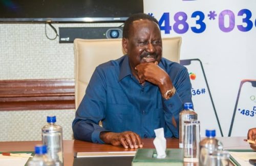 Former Prime Minister Raila Odinga during a past event: PHOTO/facebook.com/RailaOdingaKE
