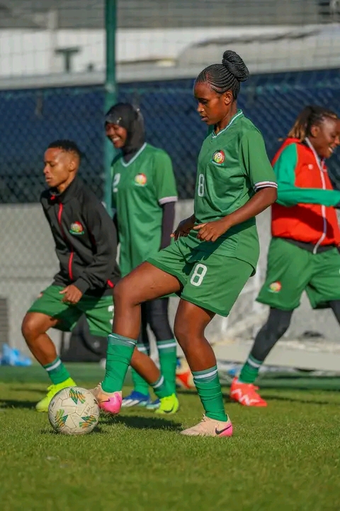 Harambee Starlets are preparing for WAFCON 2026 in Algeria. PHOTO/Harambee Starlets