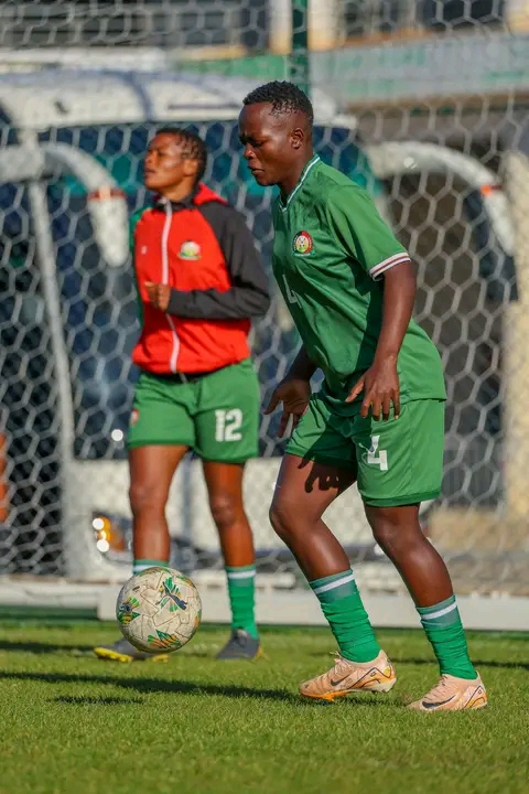 Harambee Starlets are preparing for WAFCON 2026 in Algeria. PHOTO/Harambee Starlets