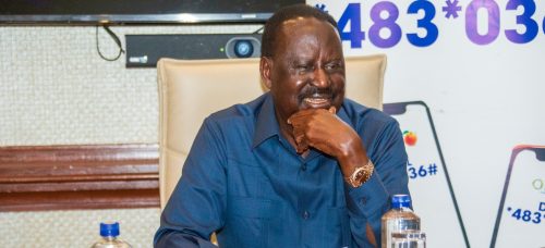 The late ODM Party Leader Raila Odinga during a past meeting with ODM leadership on October 3, 2025. PHOTO/https://www.facebook.com/RailaOdingaKE