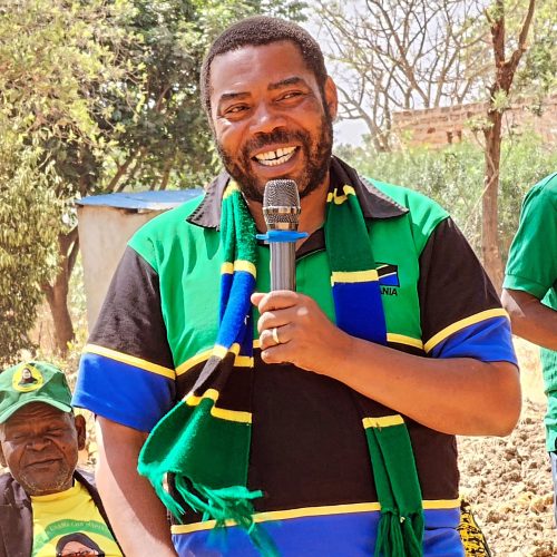 Mwigulu Nchemba during the campaign period. PHOTO/https://www.facebook.com/Mwigulu Nchemba, PhD