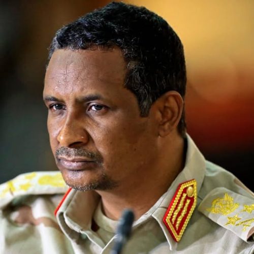 The Rapid Support Forces leader Mohamed Hamdan Dagalo during a past event. PHOTO/https://www.facebook.com/jibran.aslam.2025