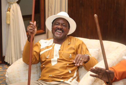Wiper leader Kalonzo Musyoka during the Ngema feast held at Muranga Country Club on Saturday, November 1, 2025. PHOTO//https://www.facebook.com/photo/?fbid=1412559836897557&set=pcb.1412560406897500