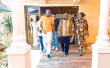 Oburu Odinga leads ODM brigade in campaigns of their candidate in Magarani