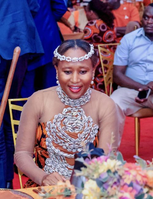 A photo of Njeri Maina during the Ngemi feast in Muranga on Saturday, October 2, 2025. PHOTO//https://www.facebook.com/photo/?fbid=1403291271797603&set=a.337246801735394