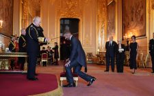 David Beckham knighted by King Charles at Windsor Castle