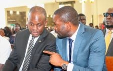 Edwin Sifuna joins Kajwang family at requiem mass for late senator’s wife
