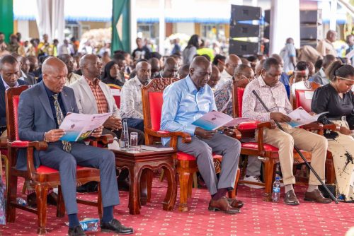 President William Ruto during a church service at the All Saints Pro-Cathedral in Samburu County on Sunday, November 9, 2025. PHOTO/https://www.facebook.com/William Samoei Ruto