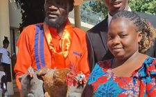 Nuru Okanga donates guinea fowls at Raila’s Opoda farm