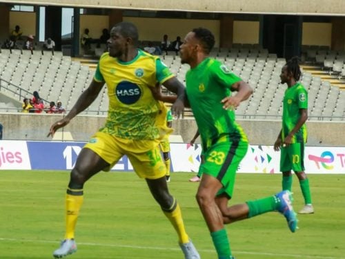 Nairobi United vs AS Maniema Union at Kasarani. PHOTO/https://www.facebook.com/A.S Maniema Union