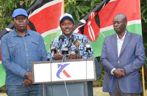 Wiper leader Kalonzo while addressing a presser on Wednesday, November 26, 2025. PHOTO//https://www.facebook.com/photo?fbid=1433383241481883&set=pcb.1433383744815166