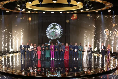 Presentation of CAF Awards. PHOTO/CAF