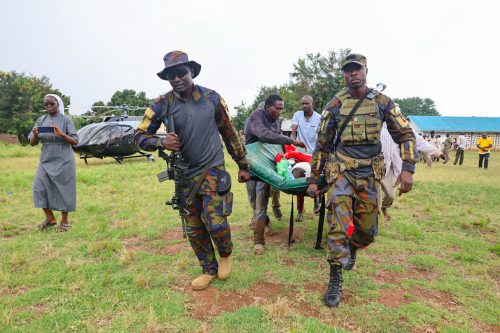 Military evacuates landslide victims. PHOTO/@kipmurkomen/X