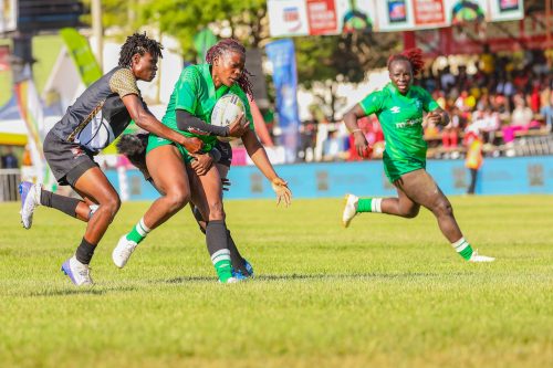 Kenya Lionesses in action against Ghana. PHOTO/@SafaricomPLC/X