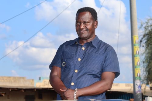Newton Karish during the Mbeere North political rally. PHOTO@skmusyoka/X