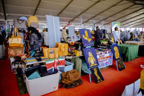 Items on display during the 25th EAC MSMEs Trade Fair in Nairobi. PHOTO/@jumuiya/X
