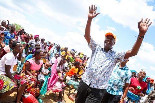Gideon Mung'aro during a past event. PHOTO/@GideonMungaroM/X