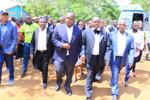 Matiang'i during the burial of Lenny Kivuti’s mother in Embu on Saturday, November 29, 2025. PHOTO/@RealMatiangi/X