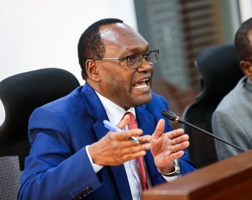 Treasury Principal Secretary Chris Kiptoo during a past event. PHOTO/@Kiptoock/X