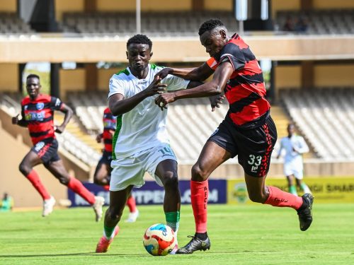 AFC Leopards vs Kariobangi Sharks during their match on Sunday, November 23, 2025, at Kasarani. PHOTO/@AFCLeopards/X
