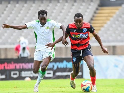 AFC Leopards vs Kariobangi Sharks during their match on Sunday, November 23, 2025, at Kasarani. PHOTO/@AFCLeopards/X