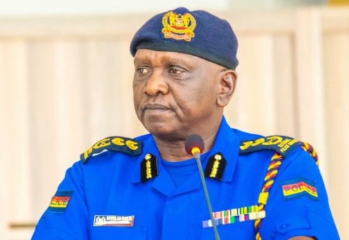 Inspector General of Police Douglas Kanja at a past event. PHOTO/@NPSOfficial_KE/X