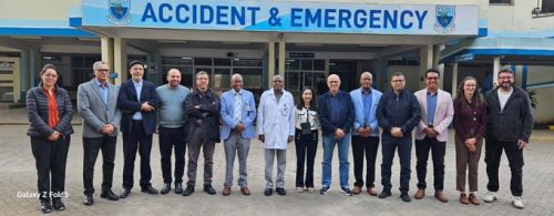 A team of surgeons from the Kingdom of Morocco in Nairobi. PHOTO/MOH