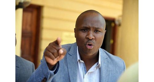 A photo of Alfred Keter speaking during an event. PHOTO/https://web.facebook.com/profile.php?id=100079971290421