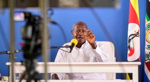 Uganda President Yoweri Museveni during a past event: PHOTO/facebook.com/KagutaMuseveni