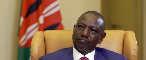 President William Ruto speaks to an international TV station on November 9, 2025. PHOTO/Screengrab by PeopleDaily Digital