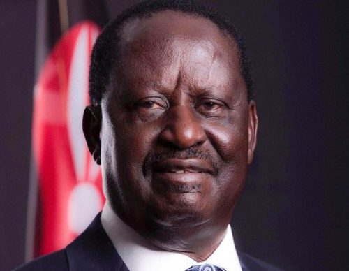 The late former Prime Minister and ODM leader, Raila Odinga.PHOTO/@TheODMParty/X