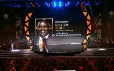 Ruto receives CAF special award for supporting Kenyan football