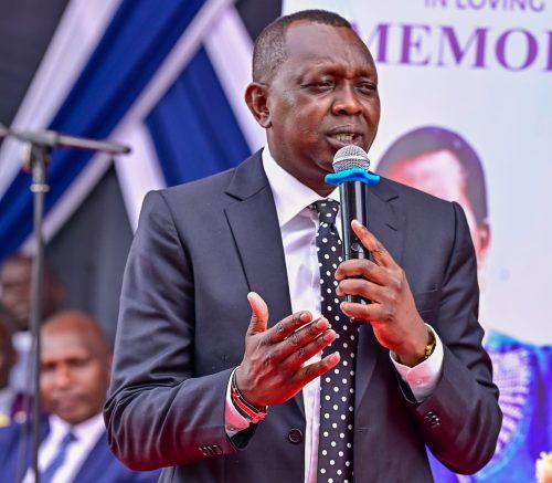 Kapseret MP Oscar Sudi at a past event. PHOTO/@HonOscarSudi/X