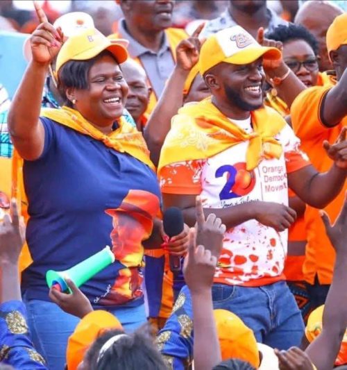 Wanga and Boyd celebrate ODM's wins in Kasipul