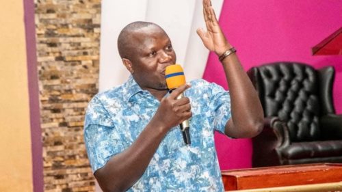 Lawyer Willis Otieno speaks during a past event. PHOTO/https://www.facebook.com/Otienowill