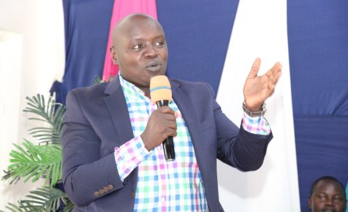 Nandi Senator Samson Cherargei during a past event: PHOTO/facebook.com/NandiSenator