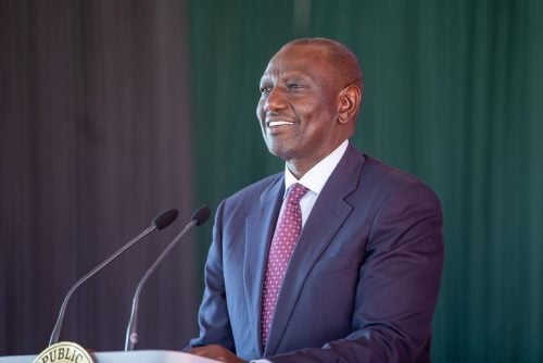 President William Ruto during a past event: PHOTO/facebook.com/williamsamoei