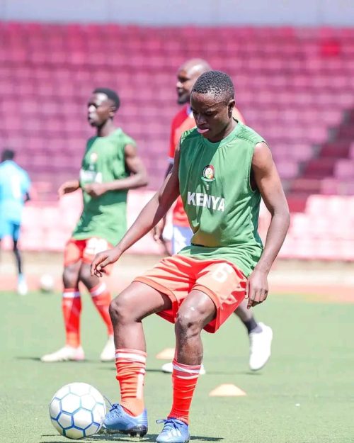 Junior Stars in training sessions ahead of Rwanda fixture on Friday, November 21, 2025. PHOTO/Harambee Stars