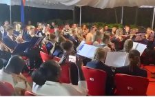 JUGGE Orchestra from Germany performs at Opoda farm in celebration of Raila Odinga