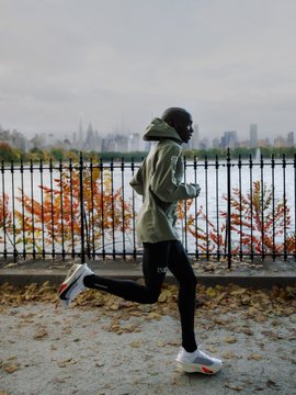 Eliud Kipchoge preparing for New York City Marathon. PHOTO/@NNRunningTeam